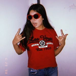 Las Vegas crop top